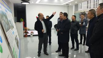 歐美產(chǎn)業(yè)園在元旦來(lái)臨之際迎來(lái)了履新伊始的 市委副書(shū)記、市長(cháng)鄧正權調研工...
